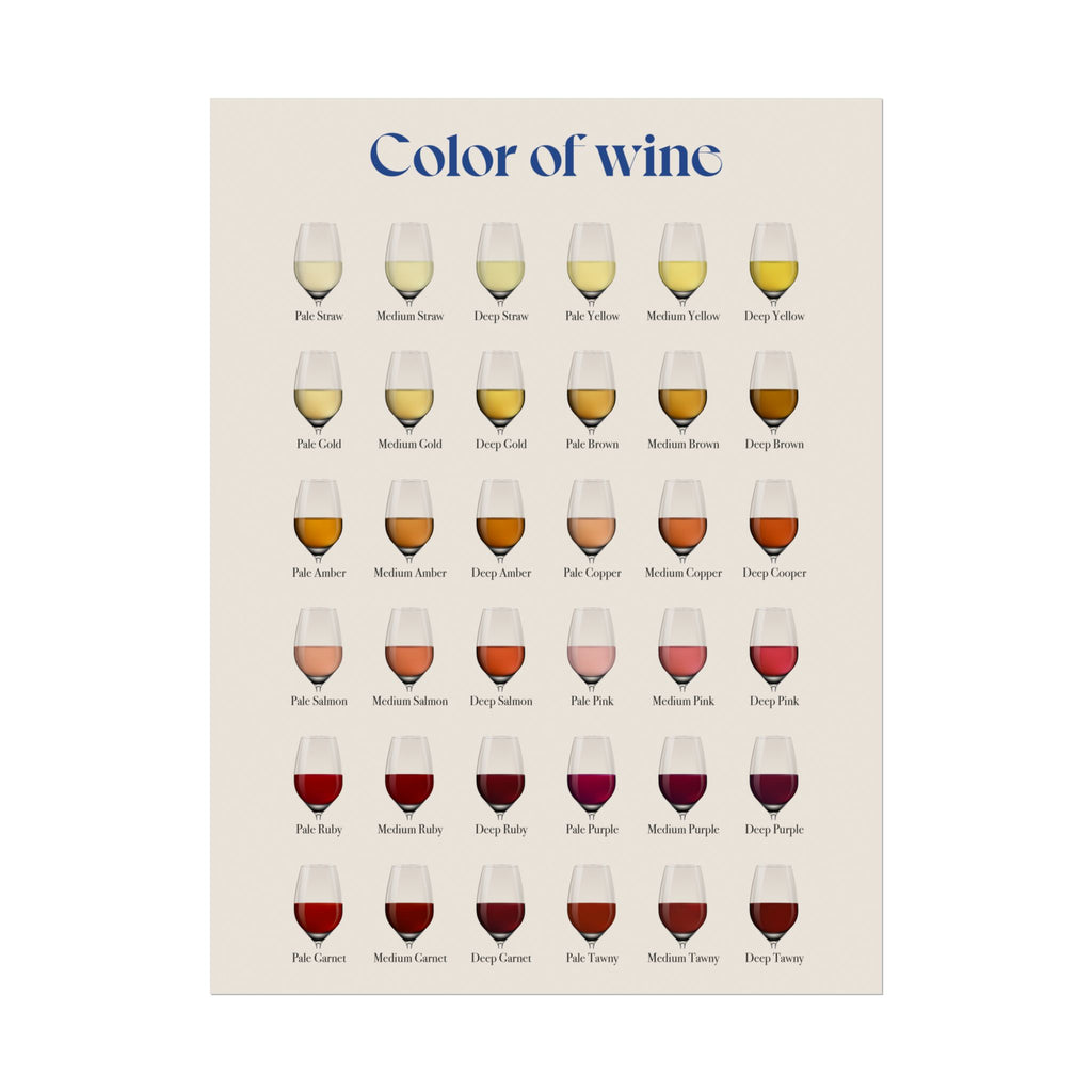 Color of Wine  — Rolled Poster (12 x 16)