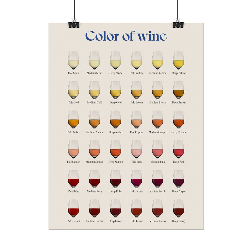 Color of Wine  — Rolled Poster (12 x 16)