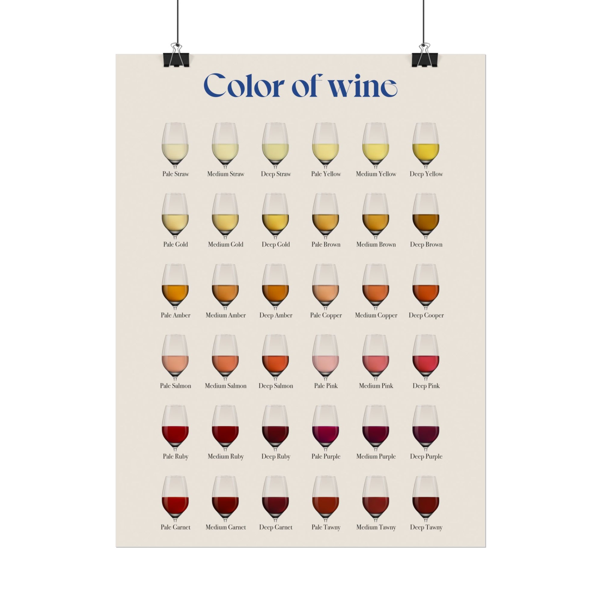 Color of Wine  — Rolled Poster (12 x 16)